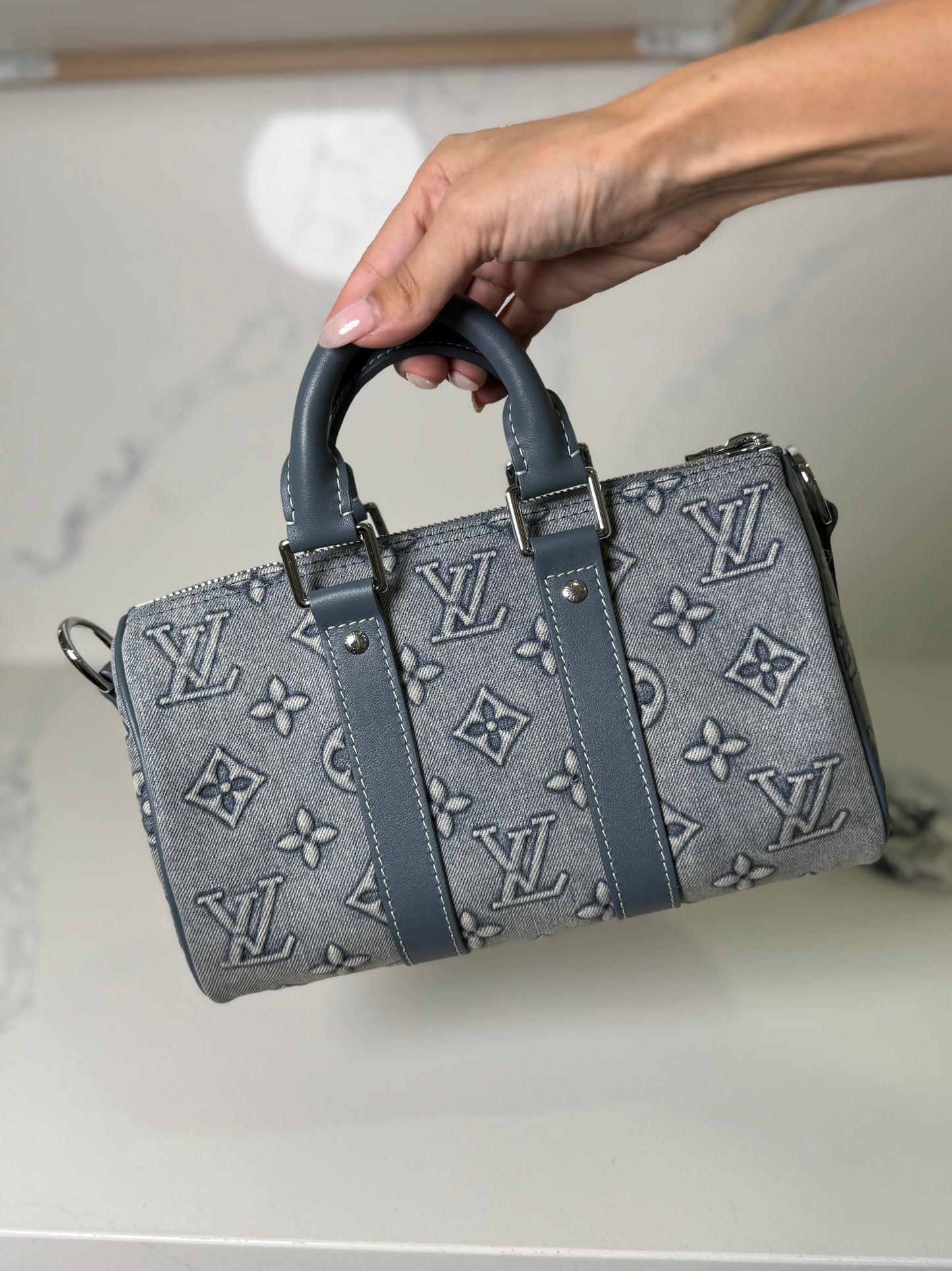 Denim Lv speedy