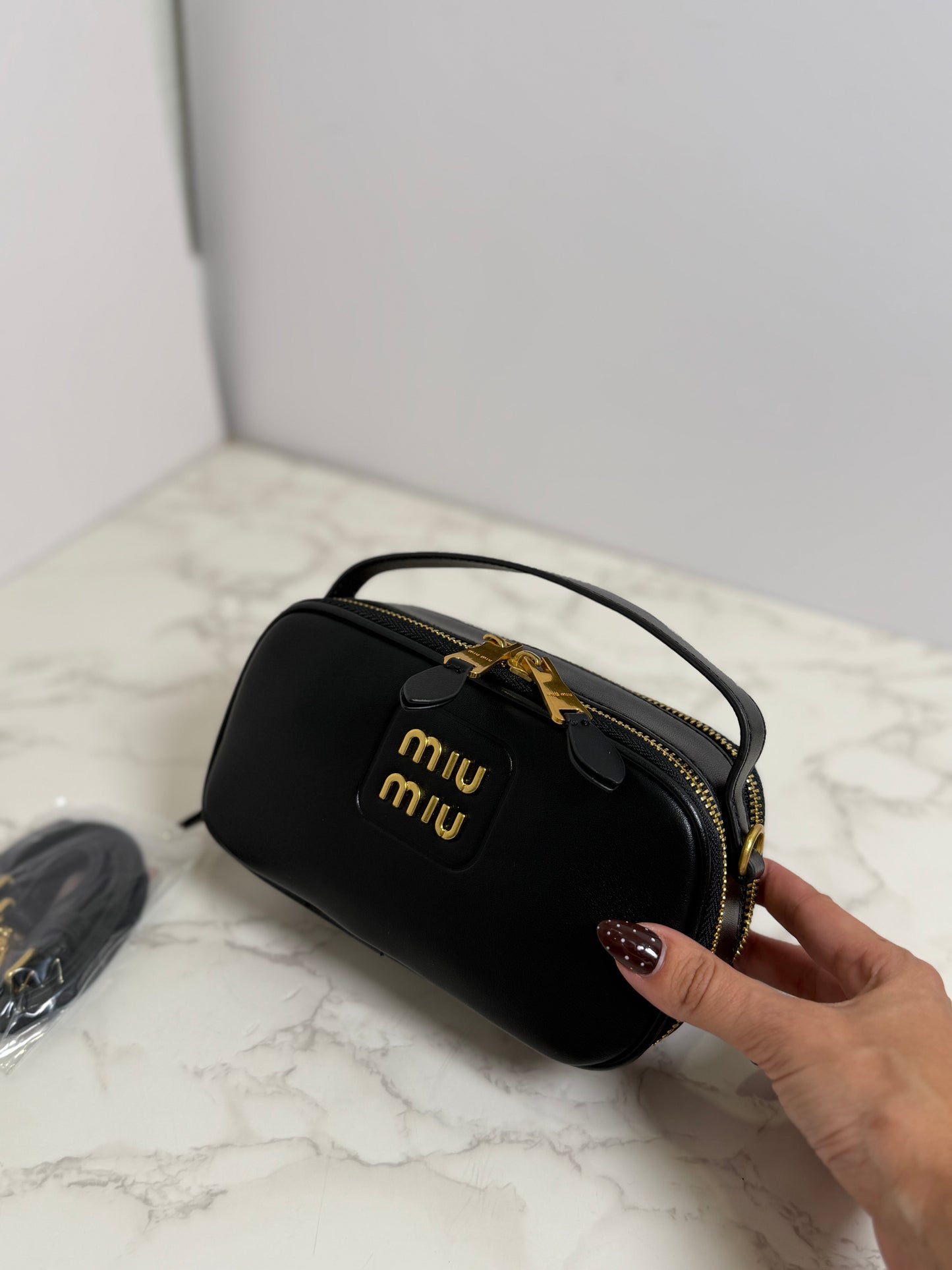 Mm mini double zip