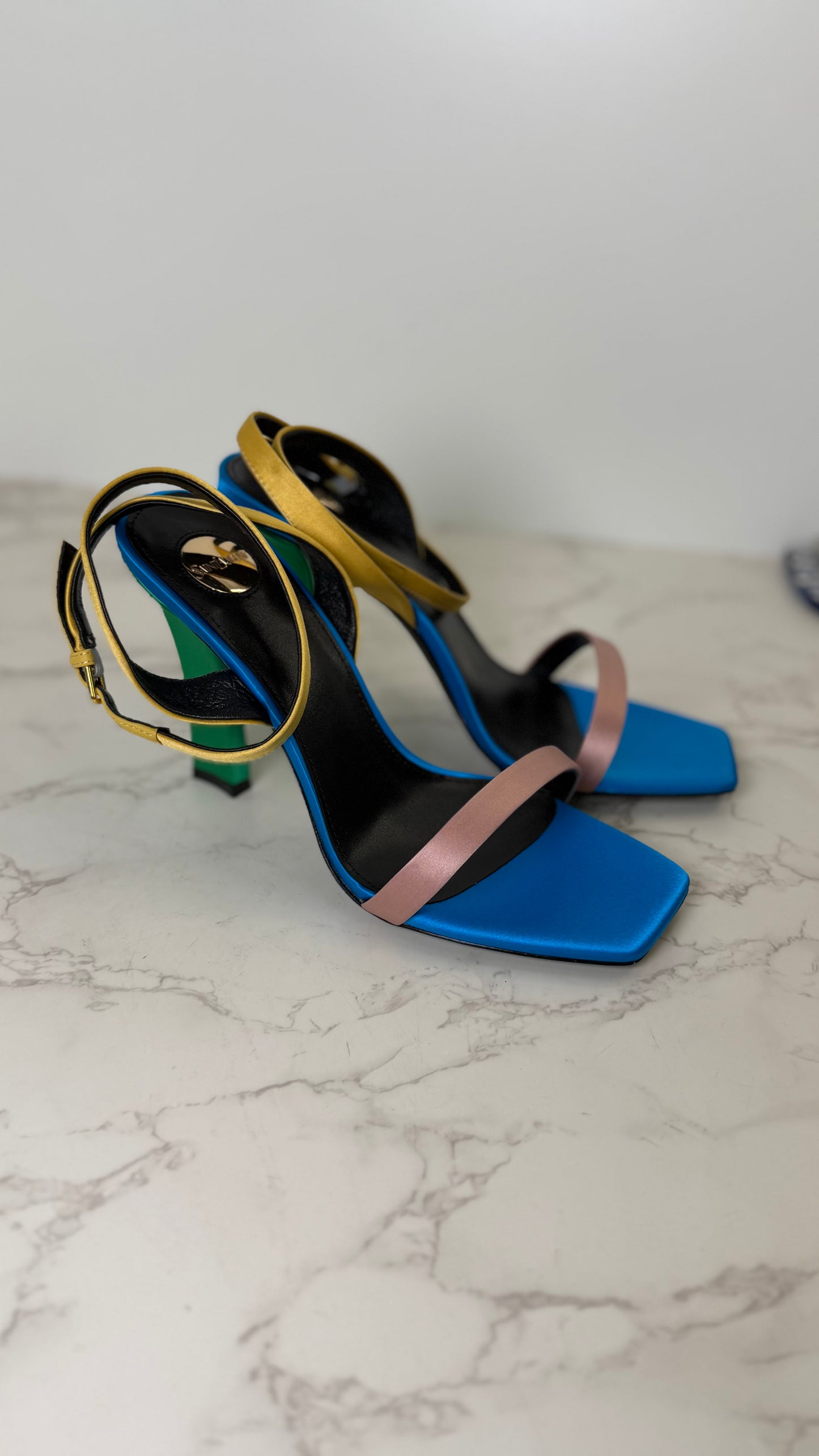 YSL colorful heel