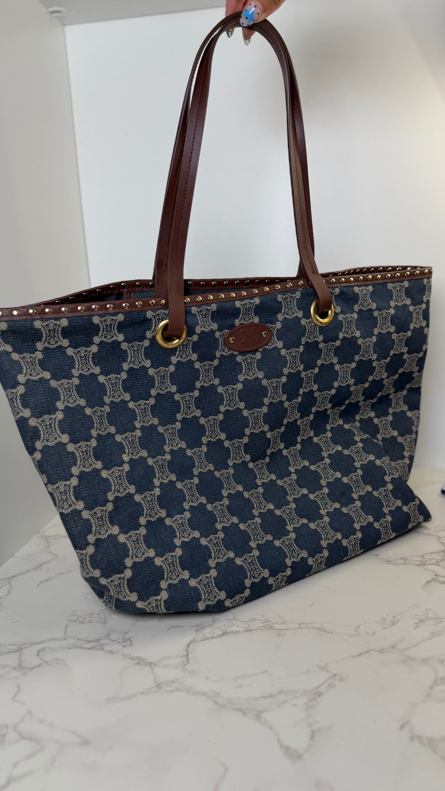 Celine Denim Tote