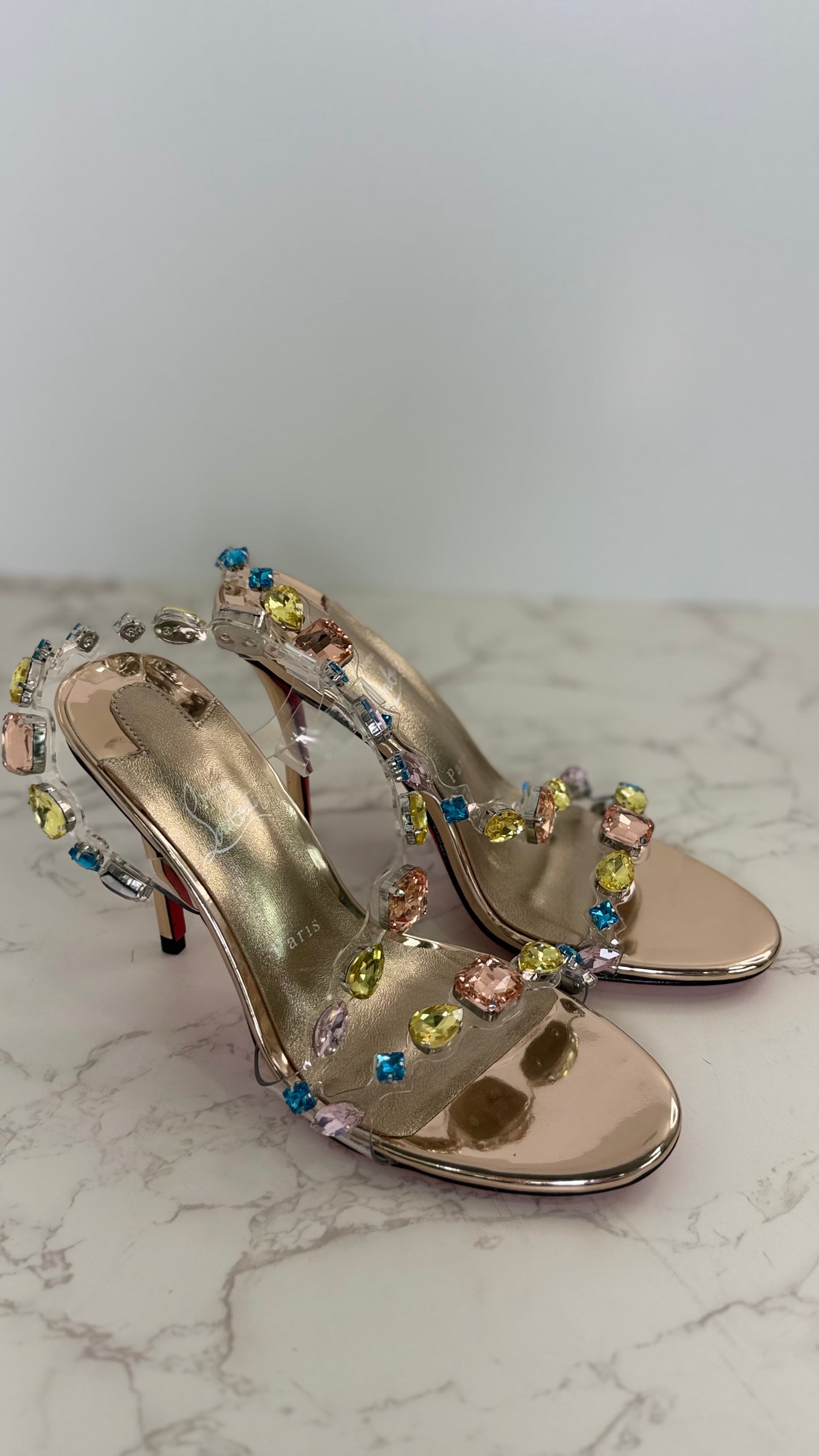 CL Crystal Heel