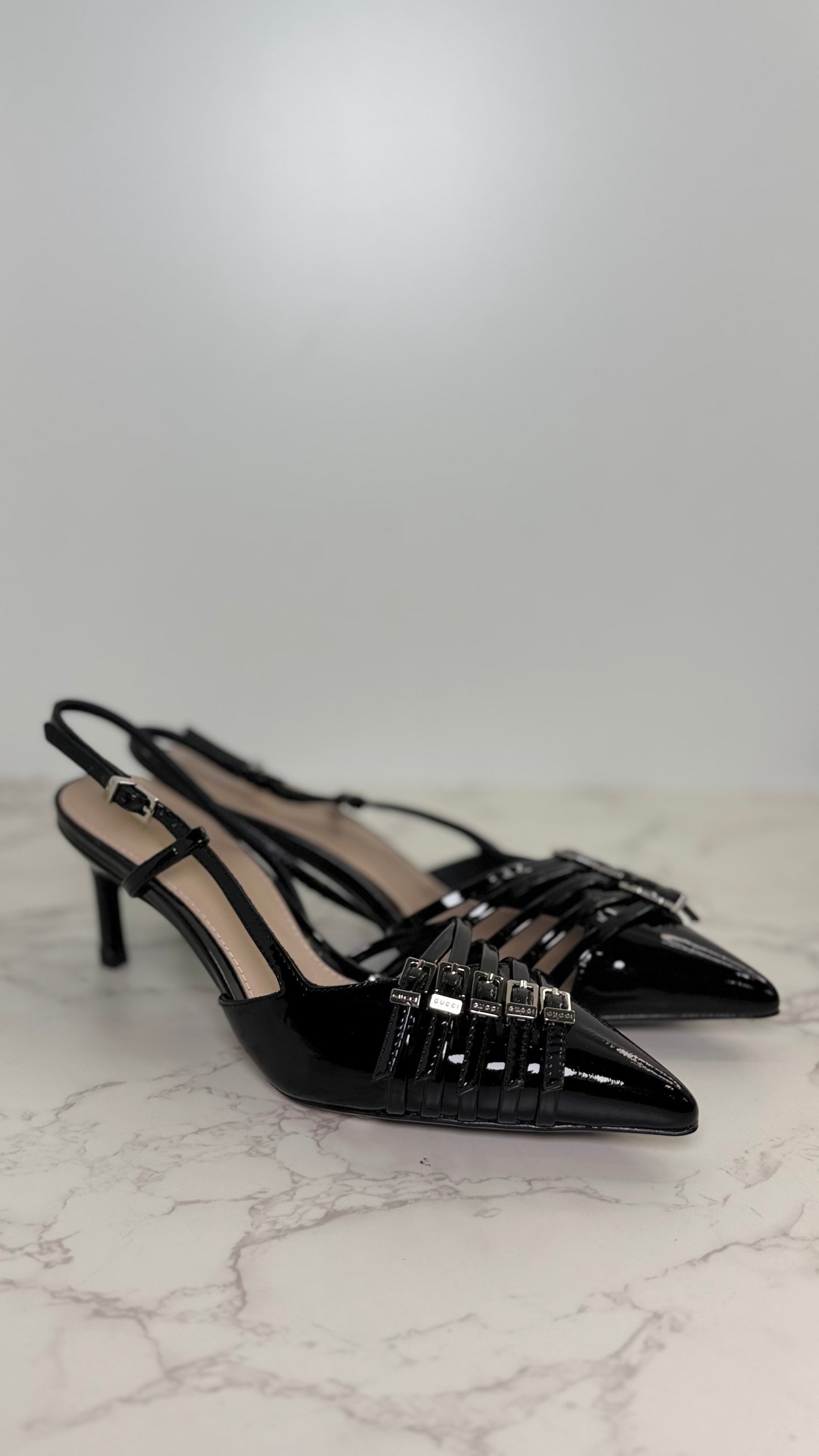 GG Strap Slingback