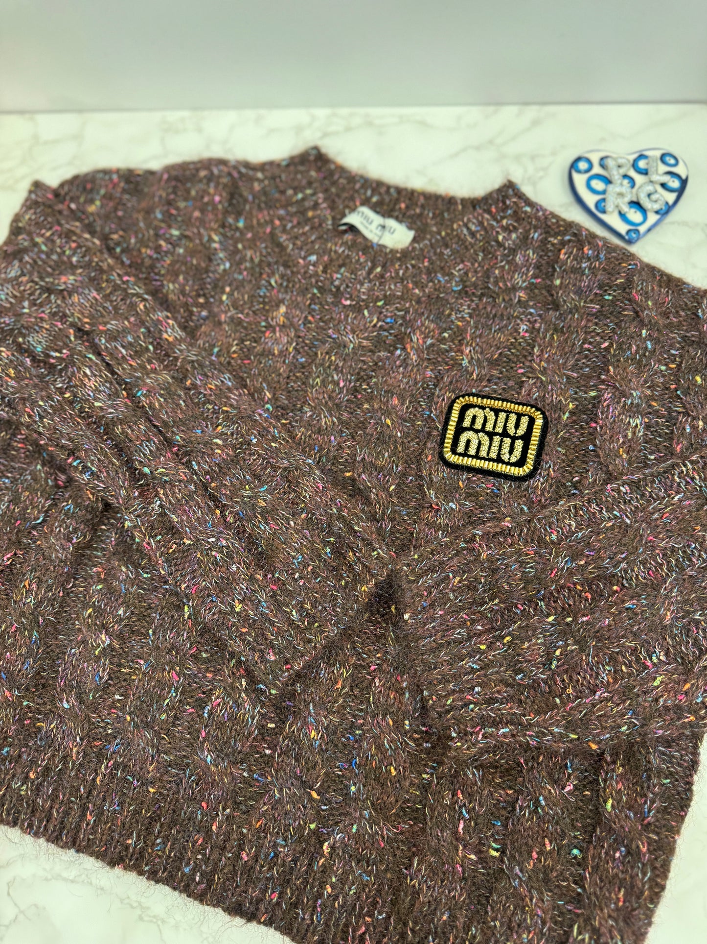 Confetti Miu Miu sweater