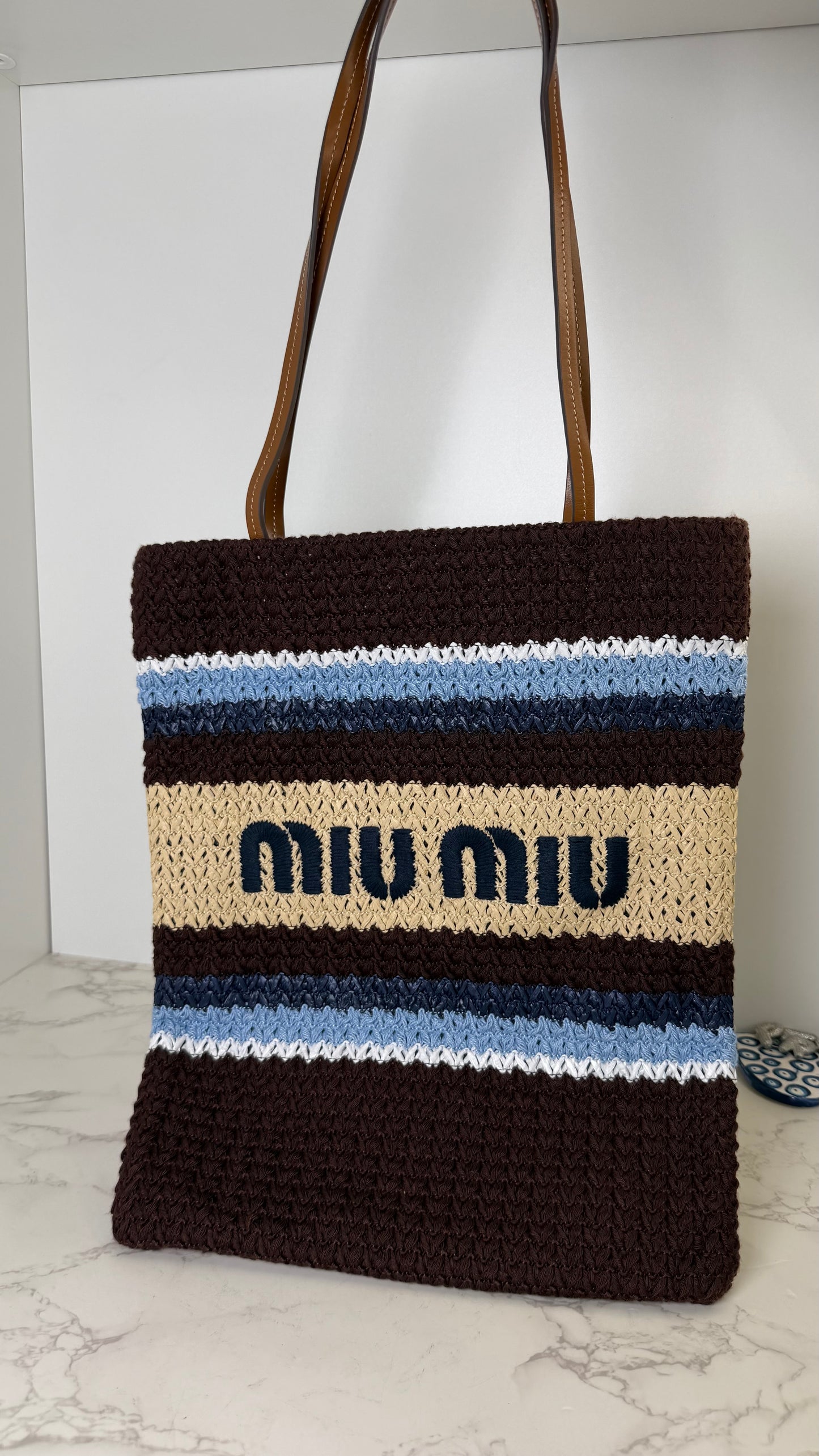 MM Raffia Tote