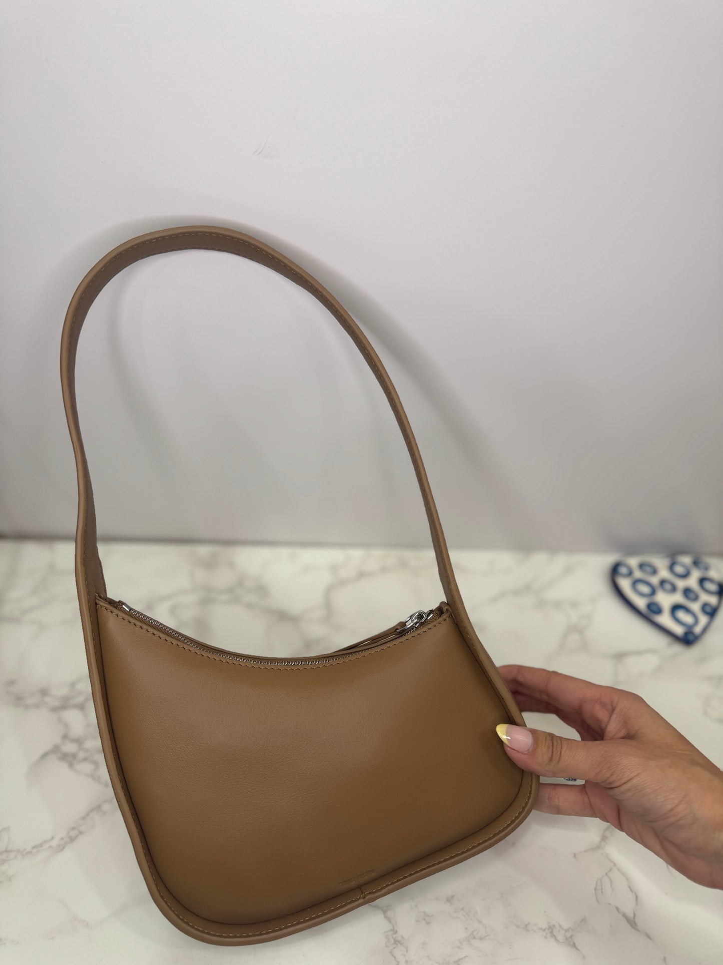 Row half moon bag