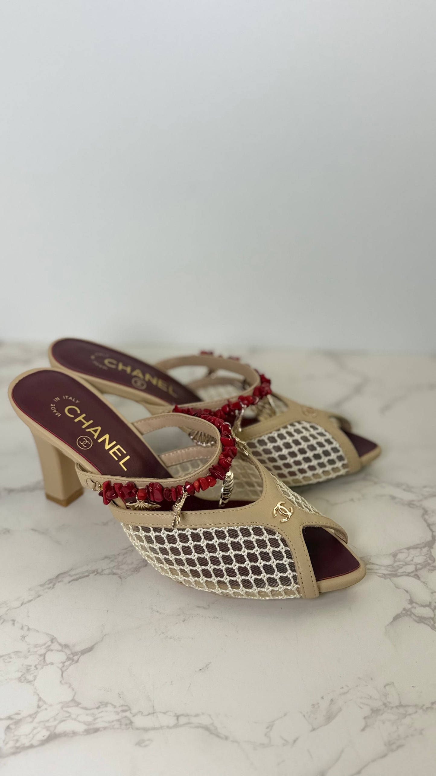 Cc mesh heel coco beach