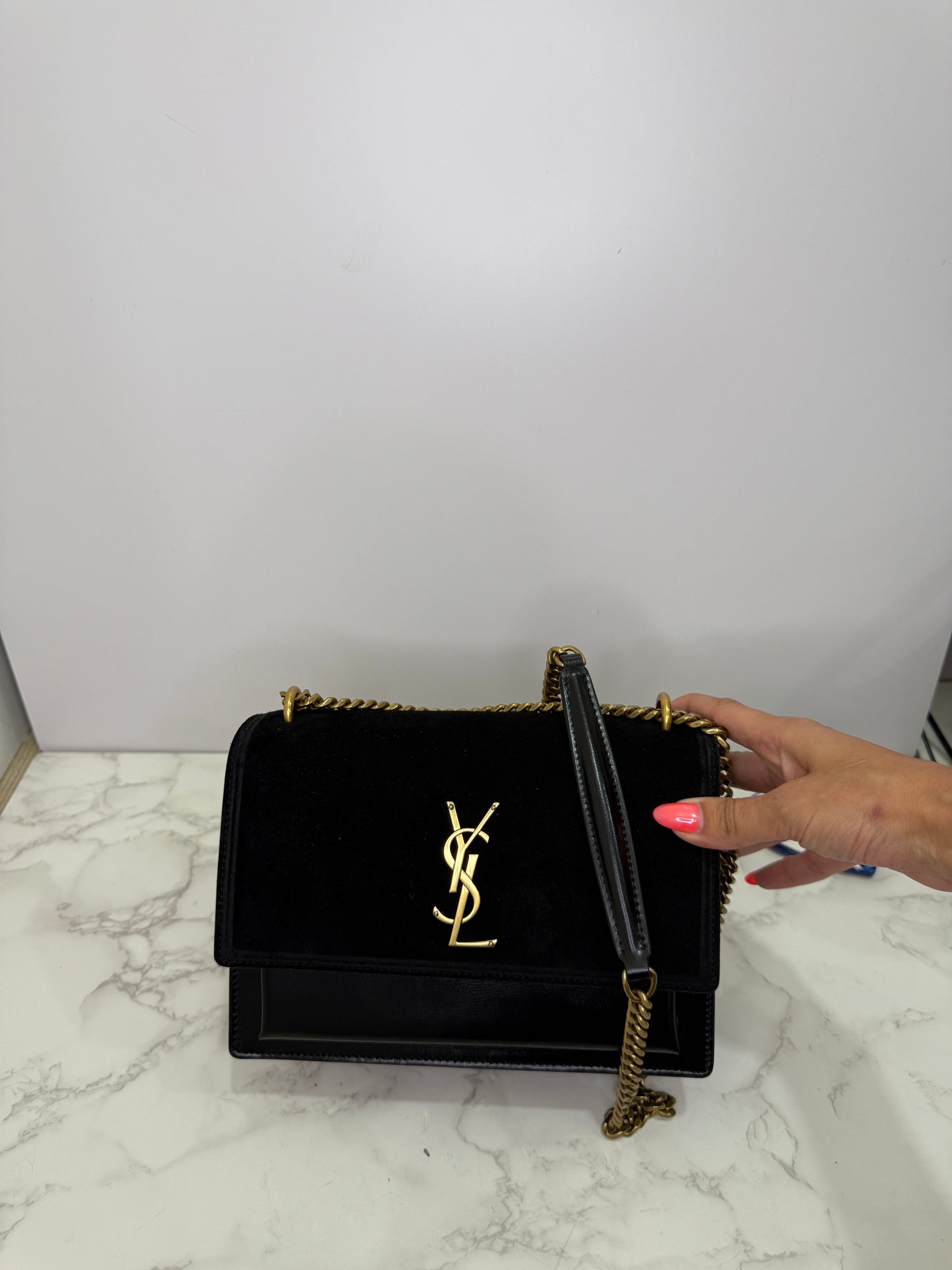 Ysl suede