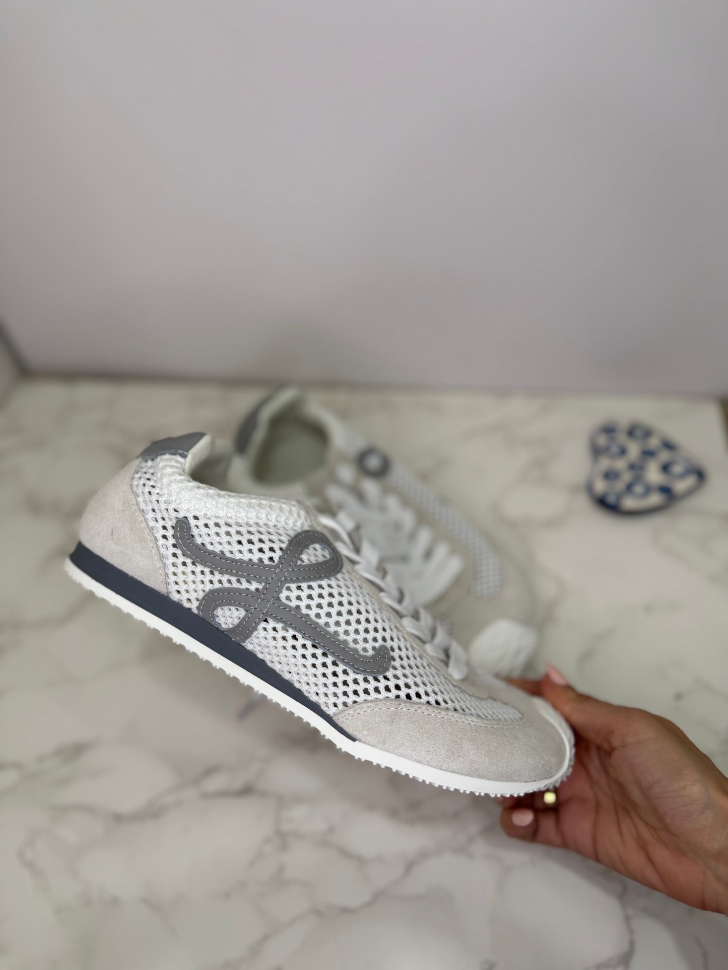 Clear sneaker