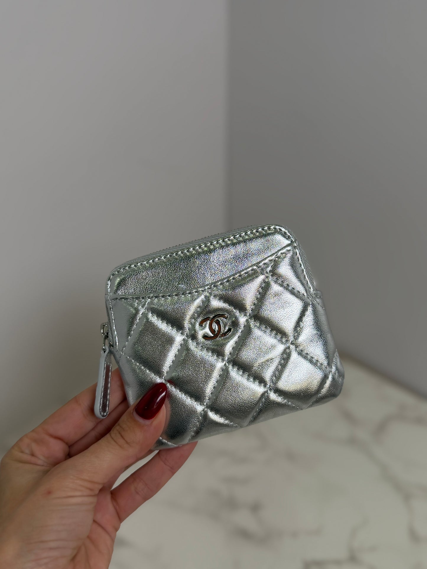 Metallic small cc wallet (Copy)