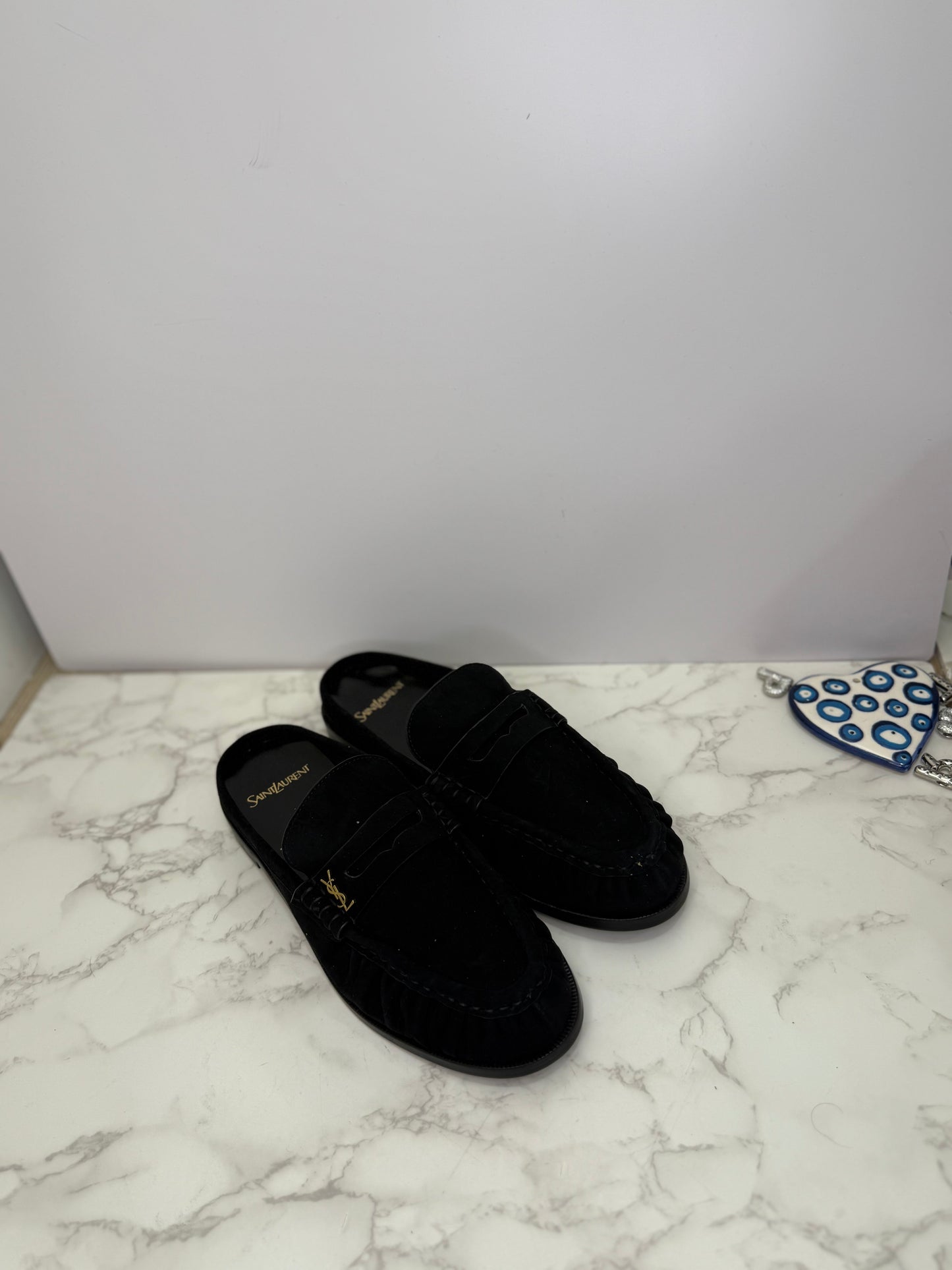 (Copy) Suede loafers mule