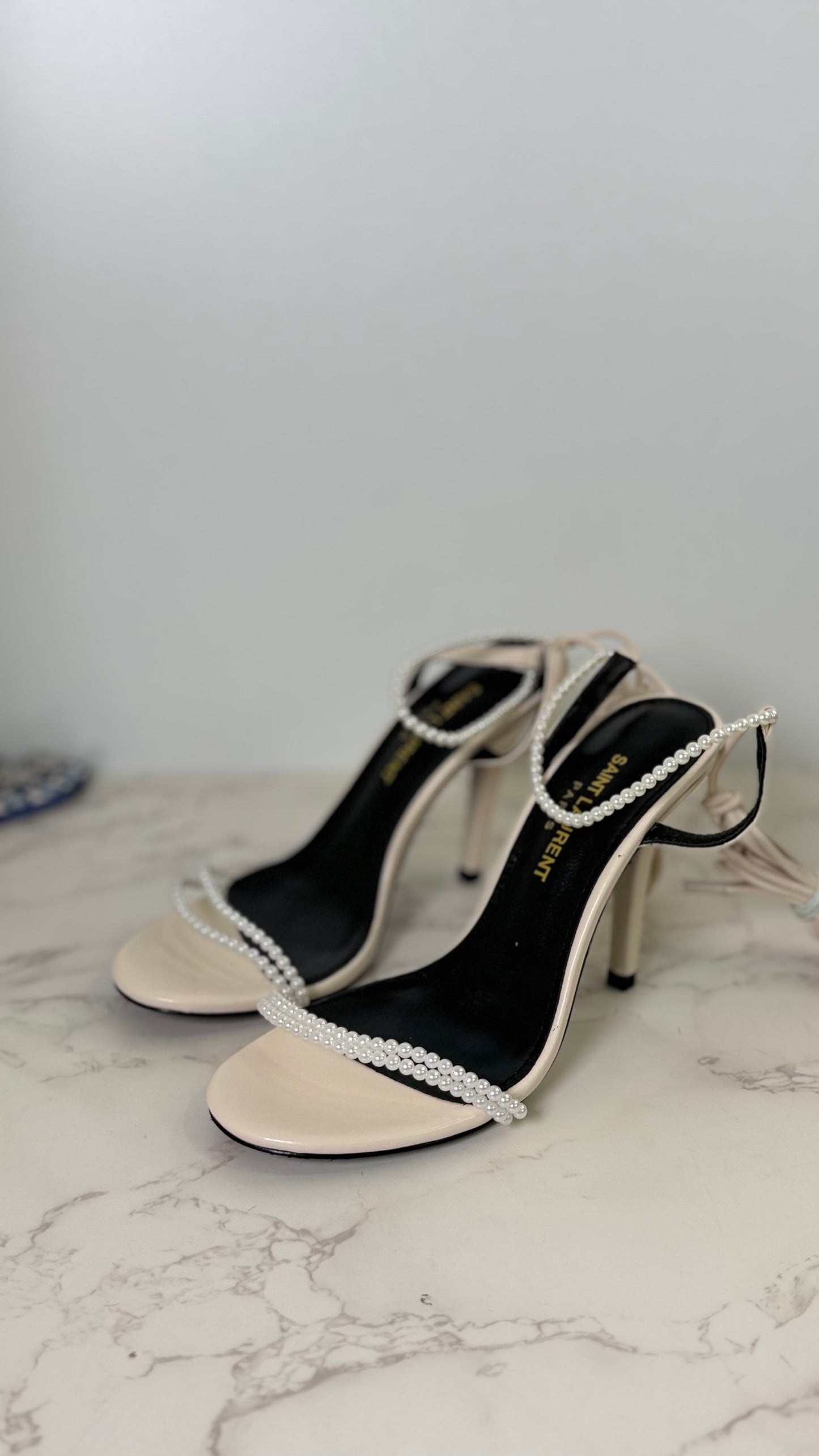 Ysl pearl heel