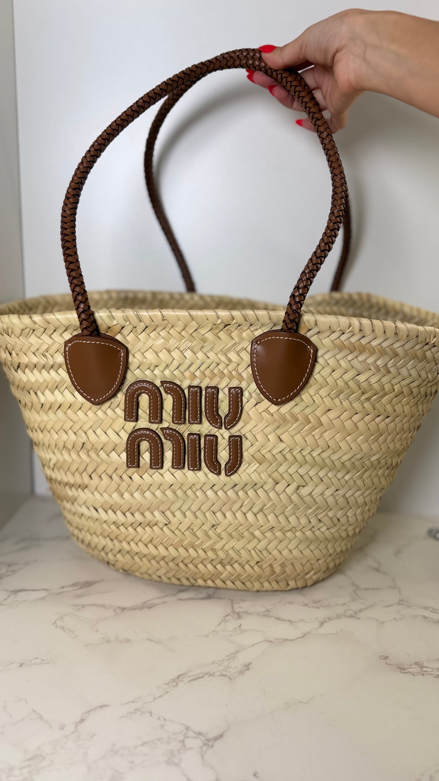 MM Raffia Tote