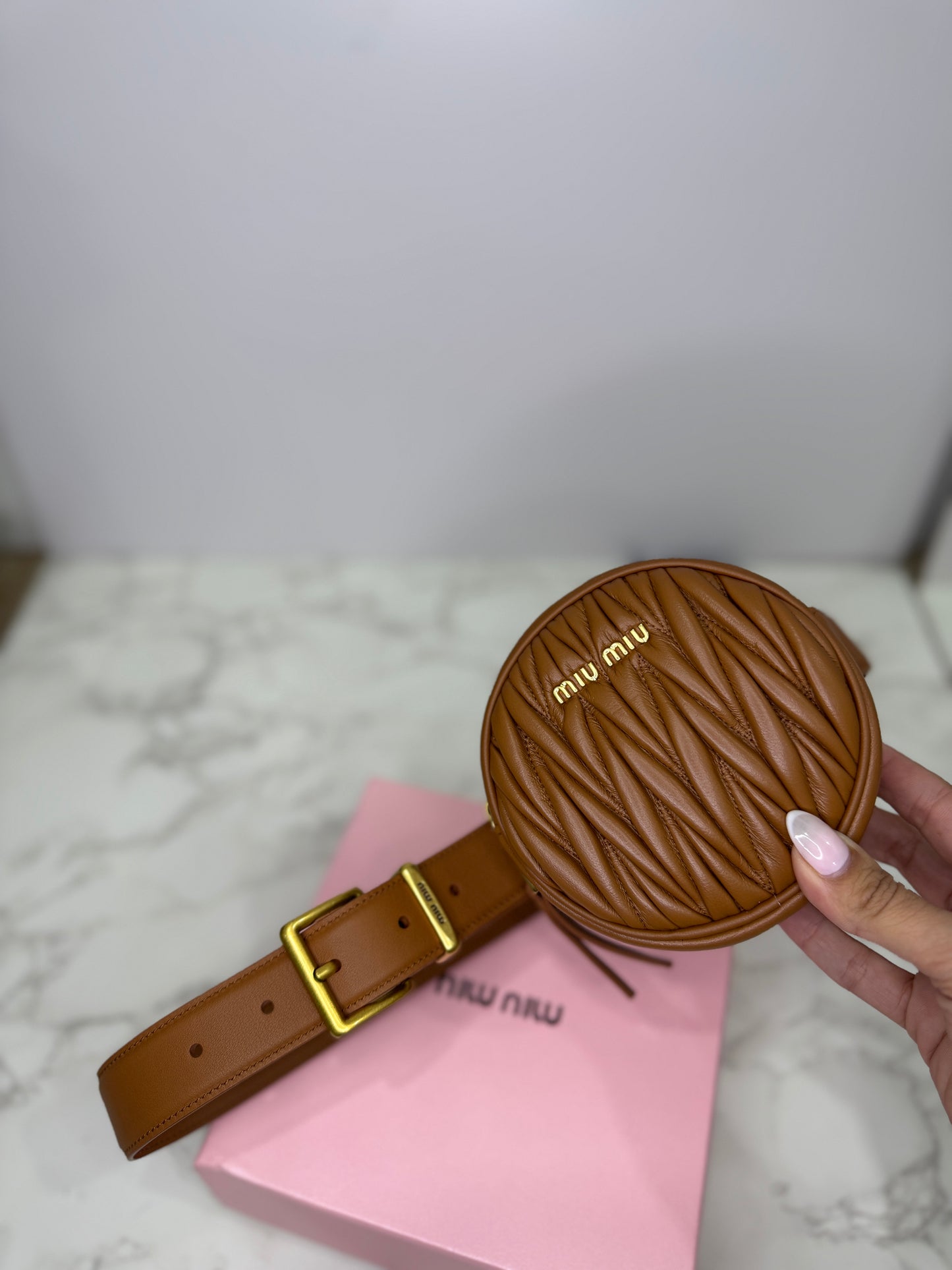 Coin purse belt bag