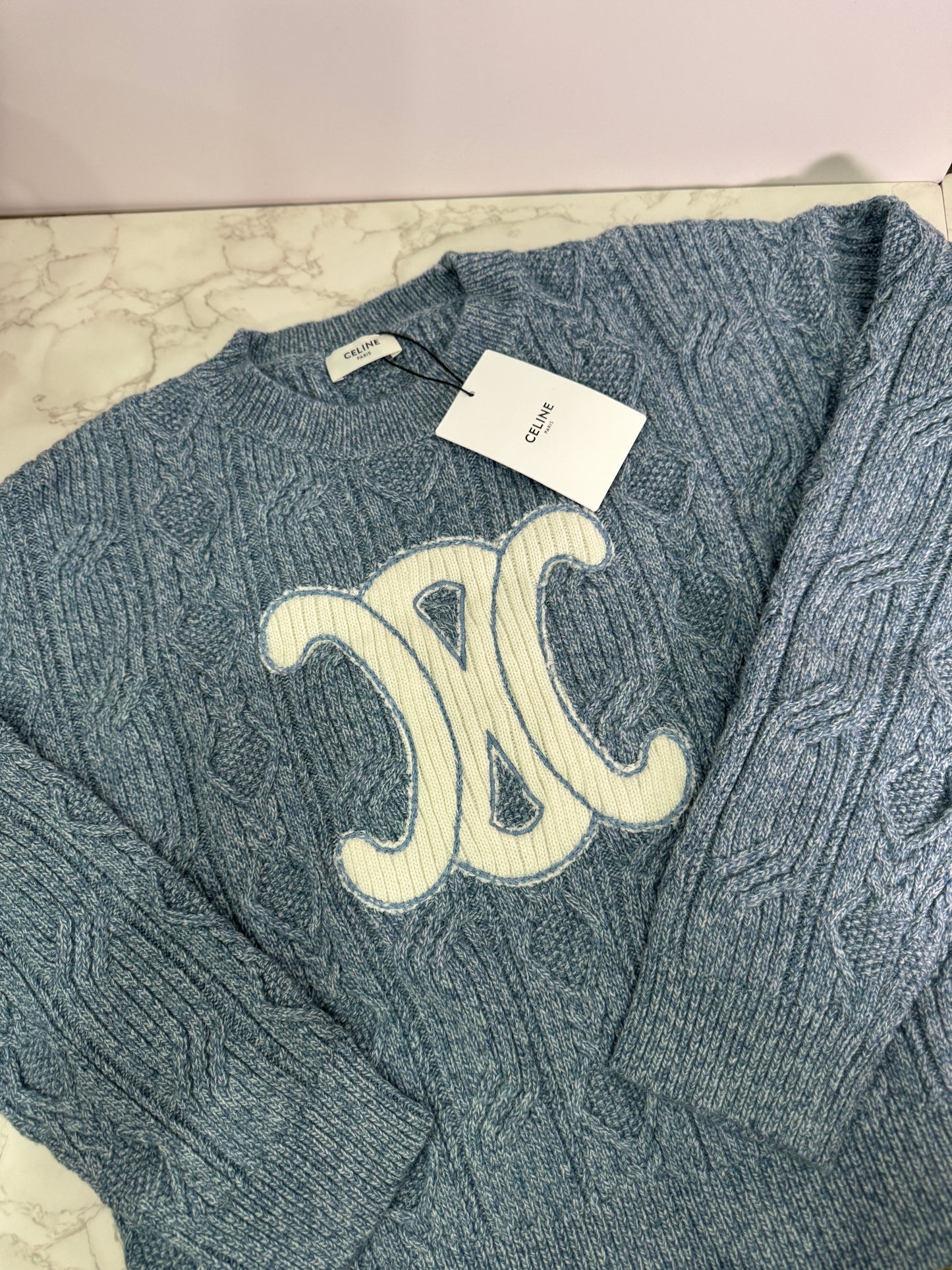 Triomphe knit sweater