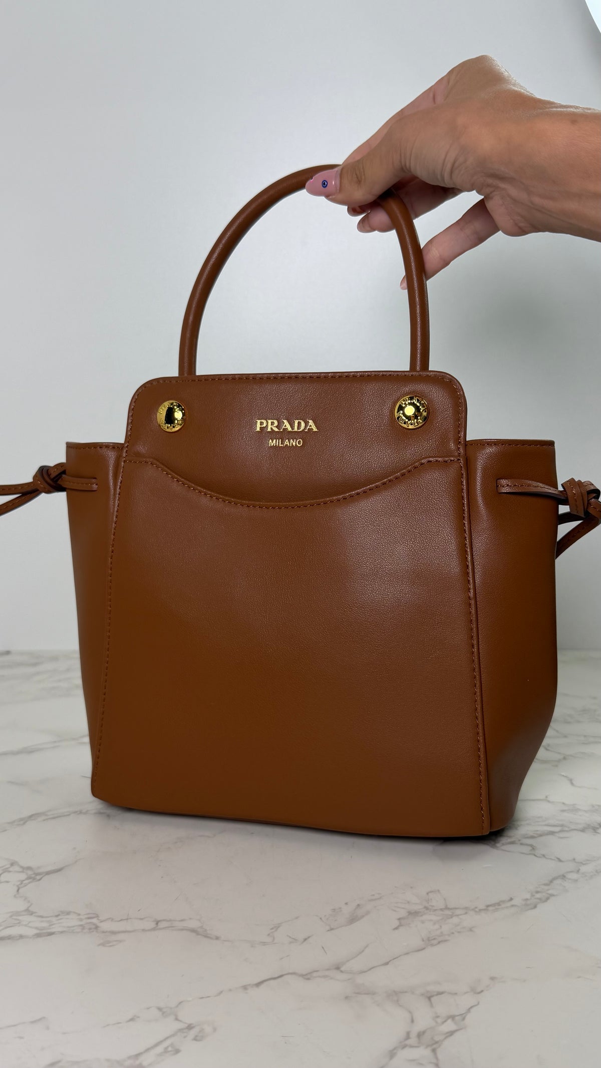 Prada crossbody leather