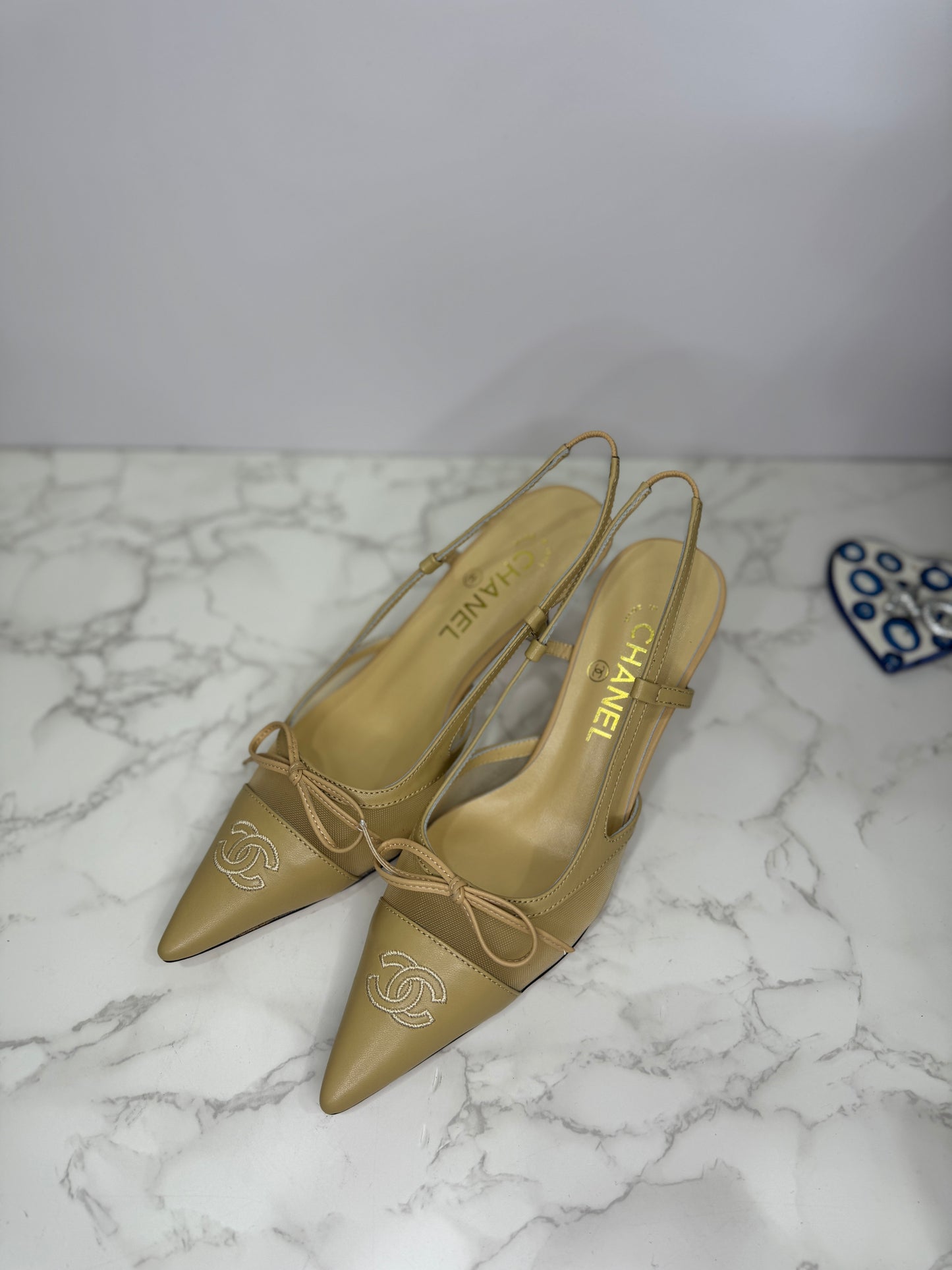 Slingback heels