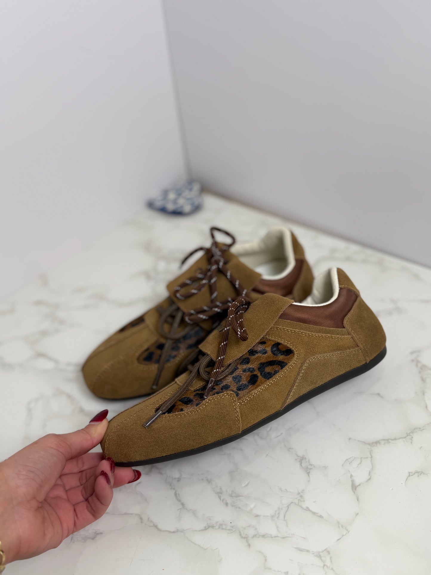 Mm leopard sneaker