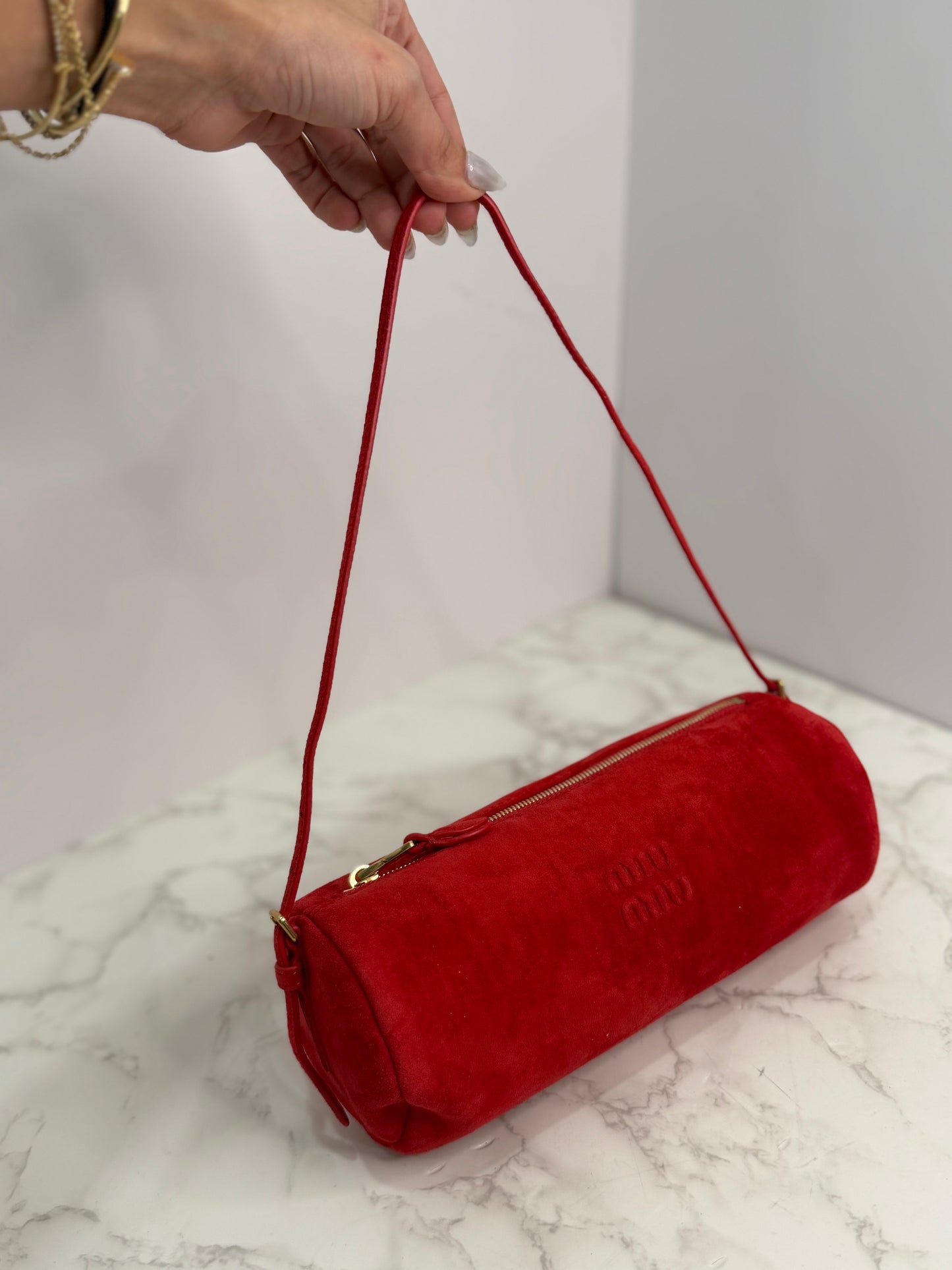 Mm cylinder suede
