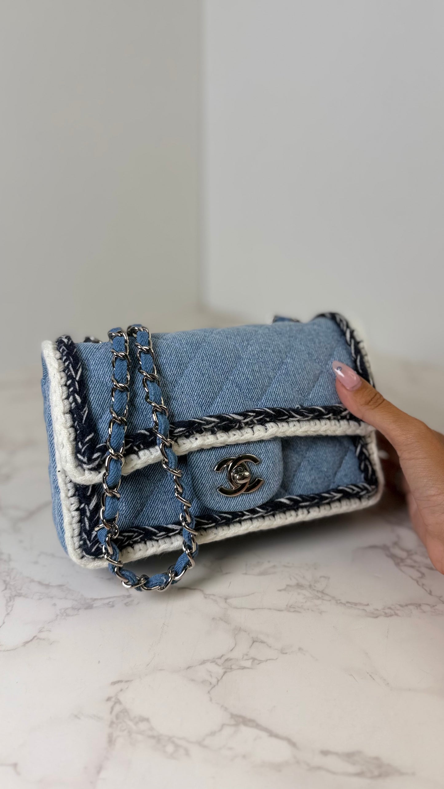 CC Denim Flap