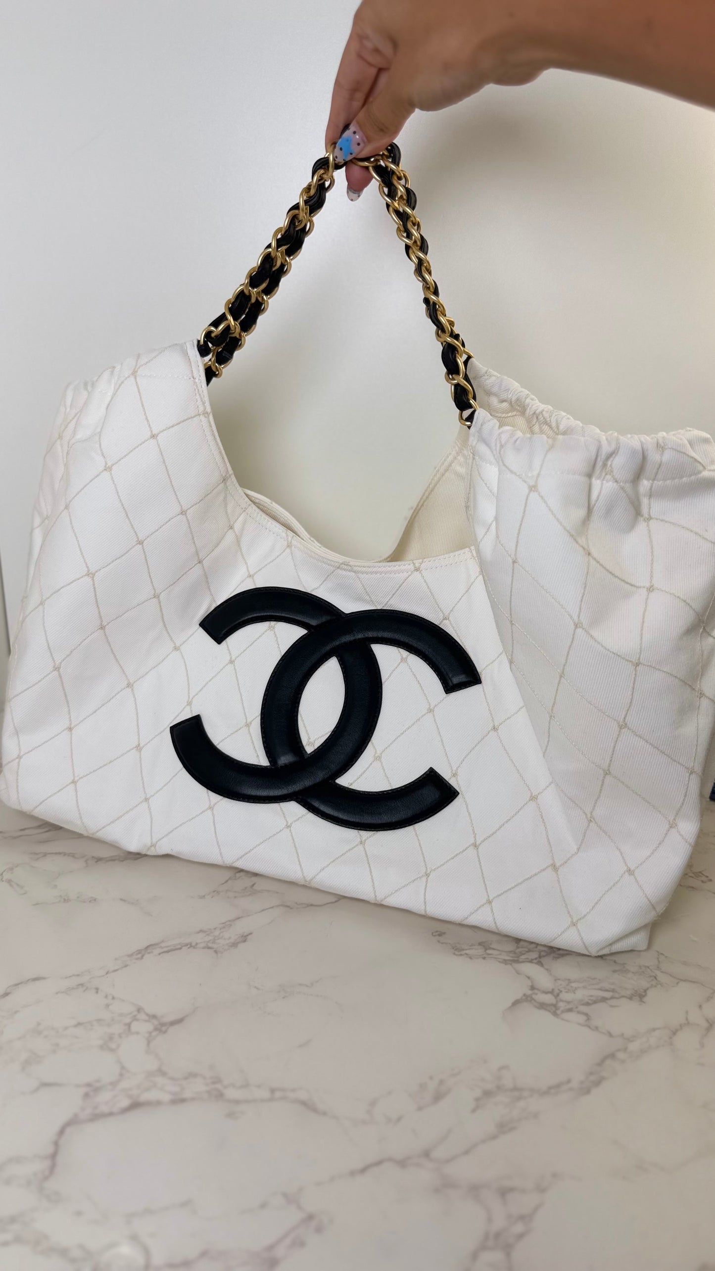 CC Denim Beach Shoulder