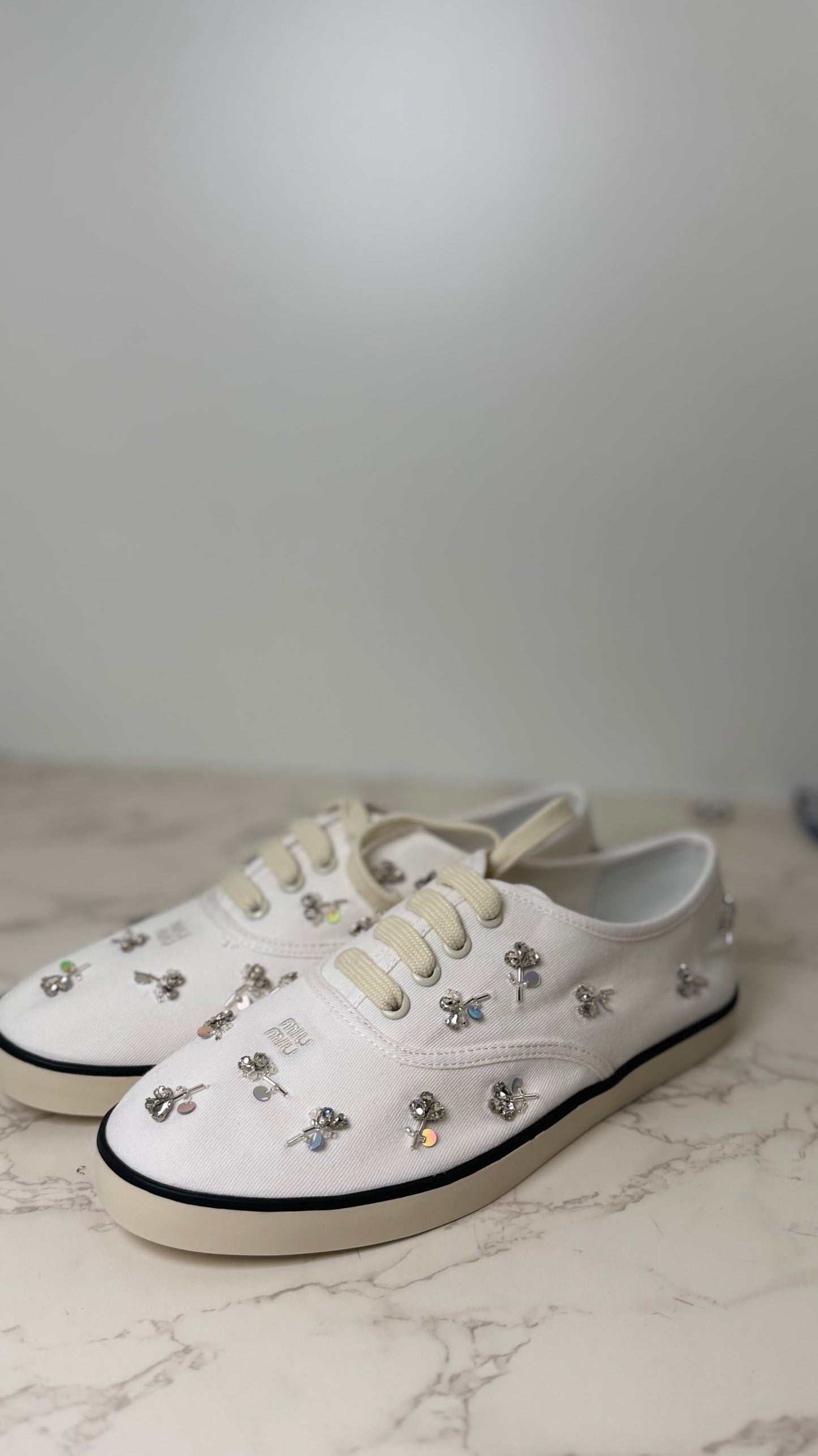Mm embellished sneakers