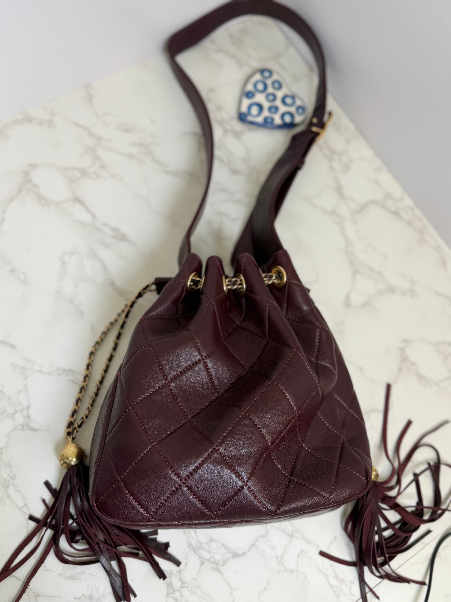 Cc bucket bag
