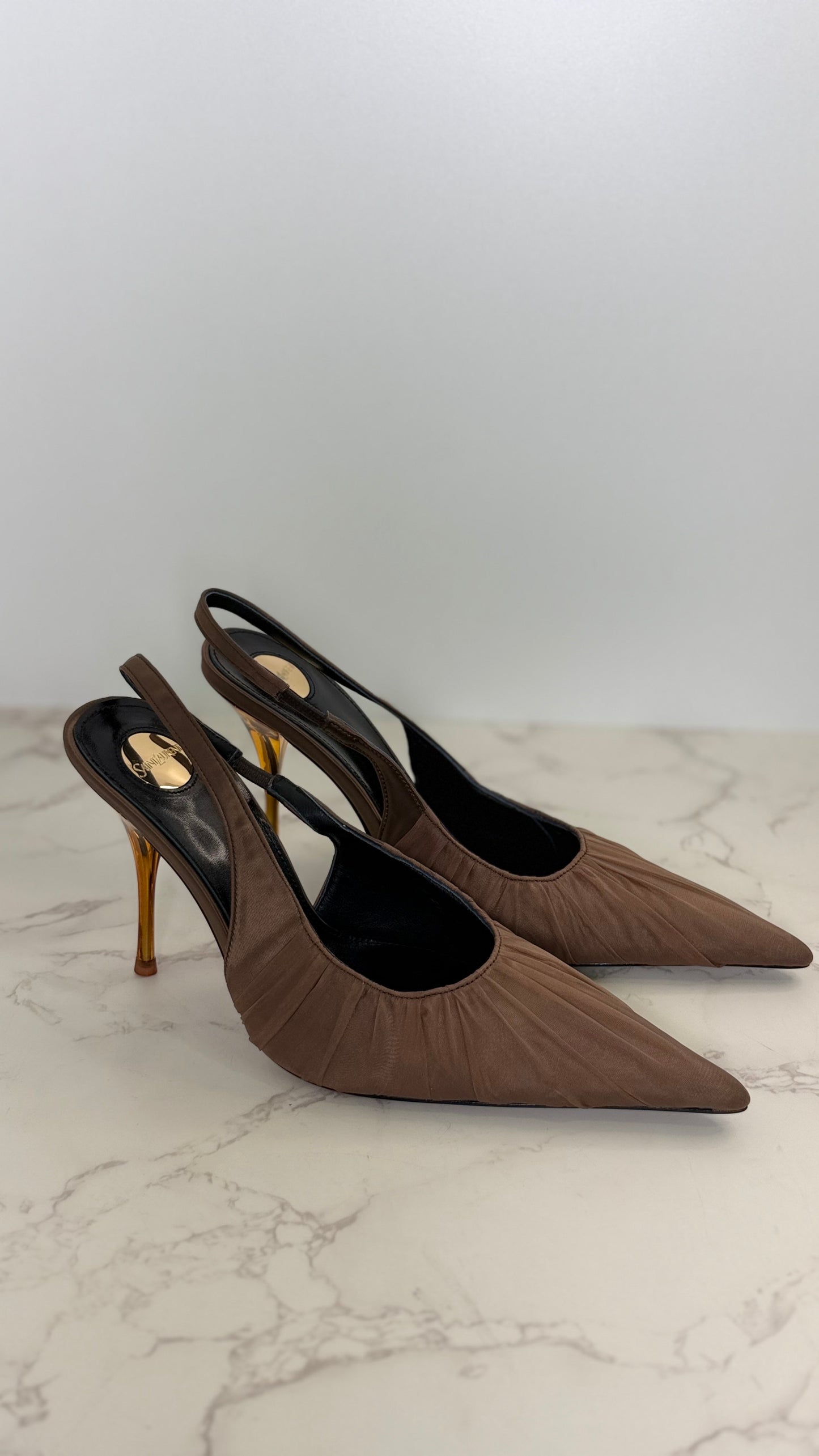 YSL Sling Back Heel