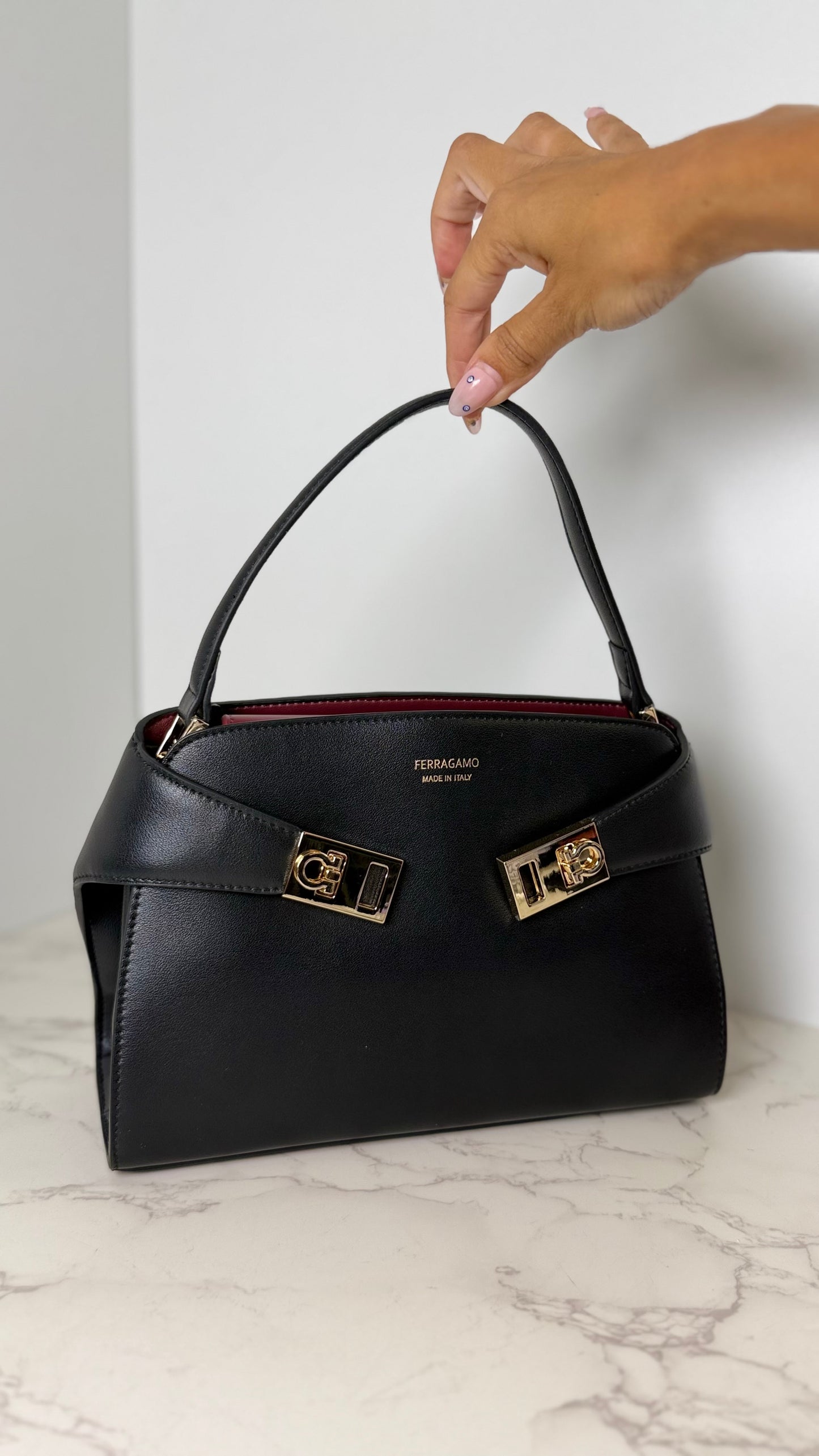 Ferragamo shoulder