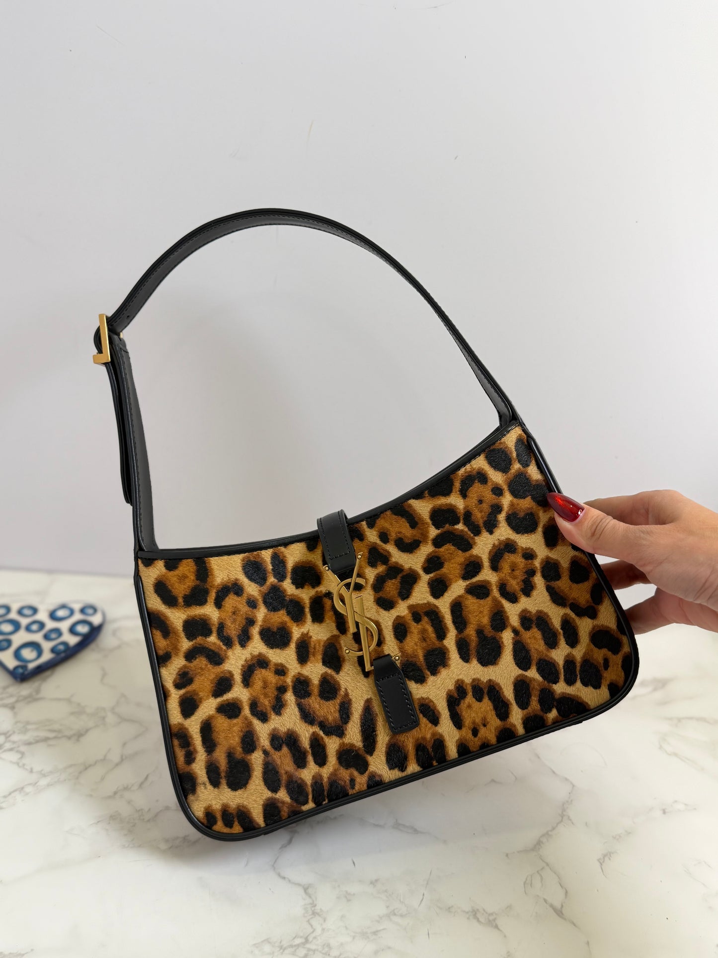 Ysl pony hair shoulder
