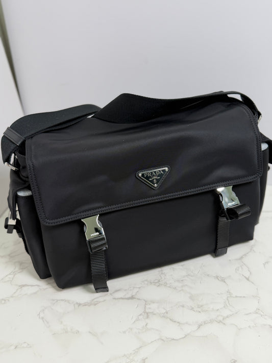 Prada diaper bag