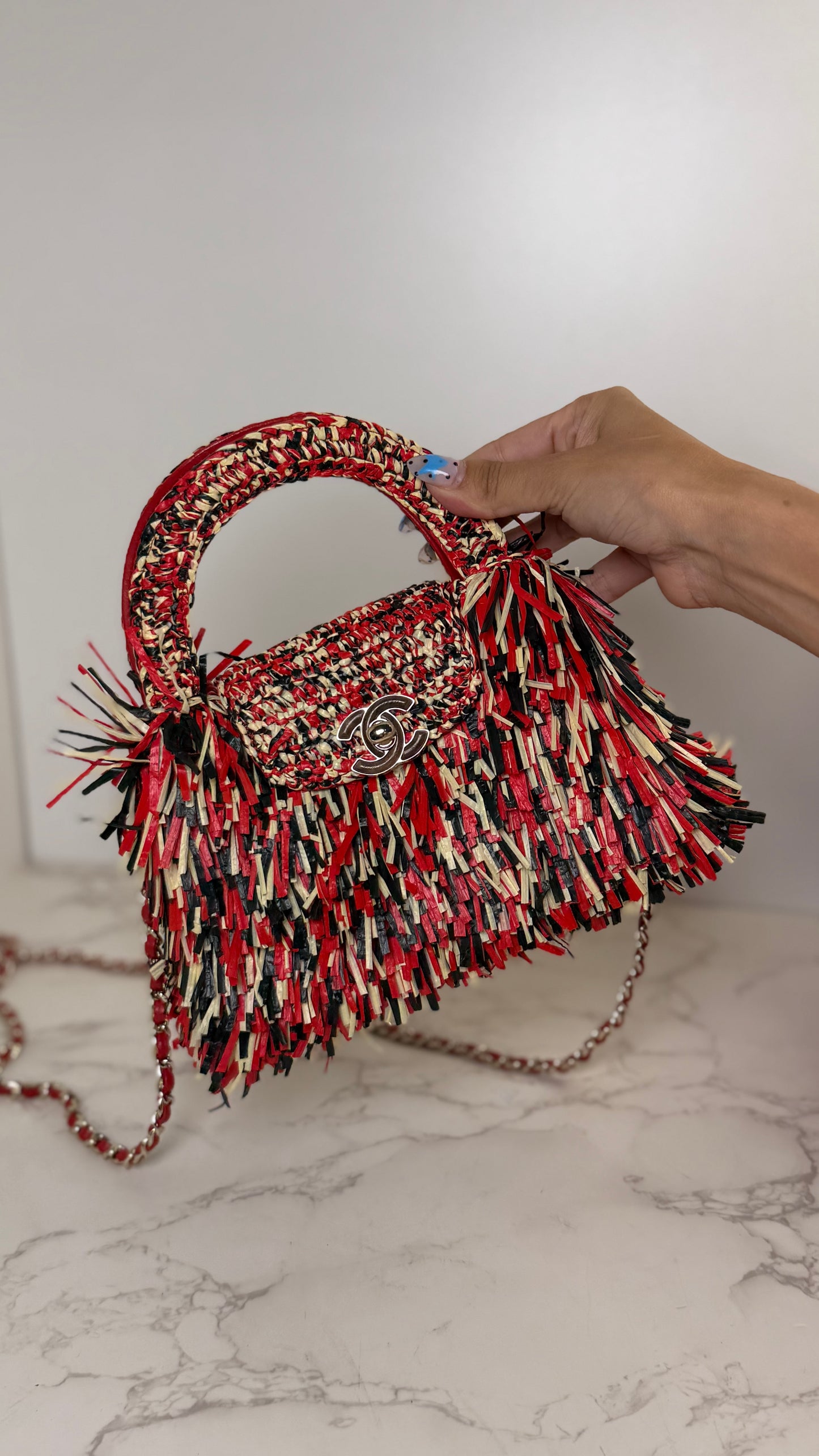 Cc fringe raffia