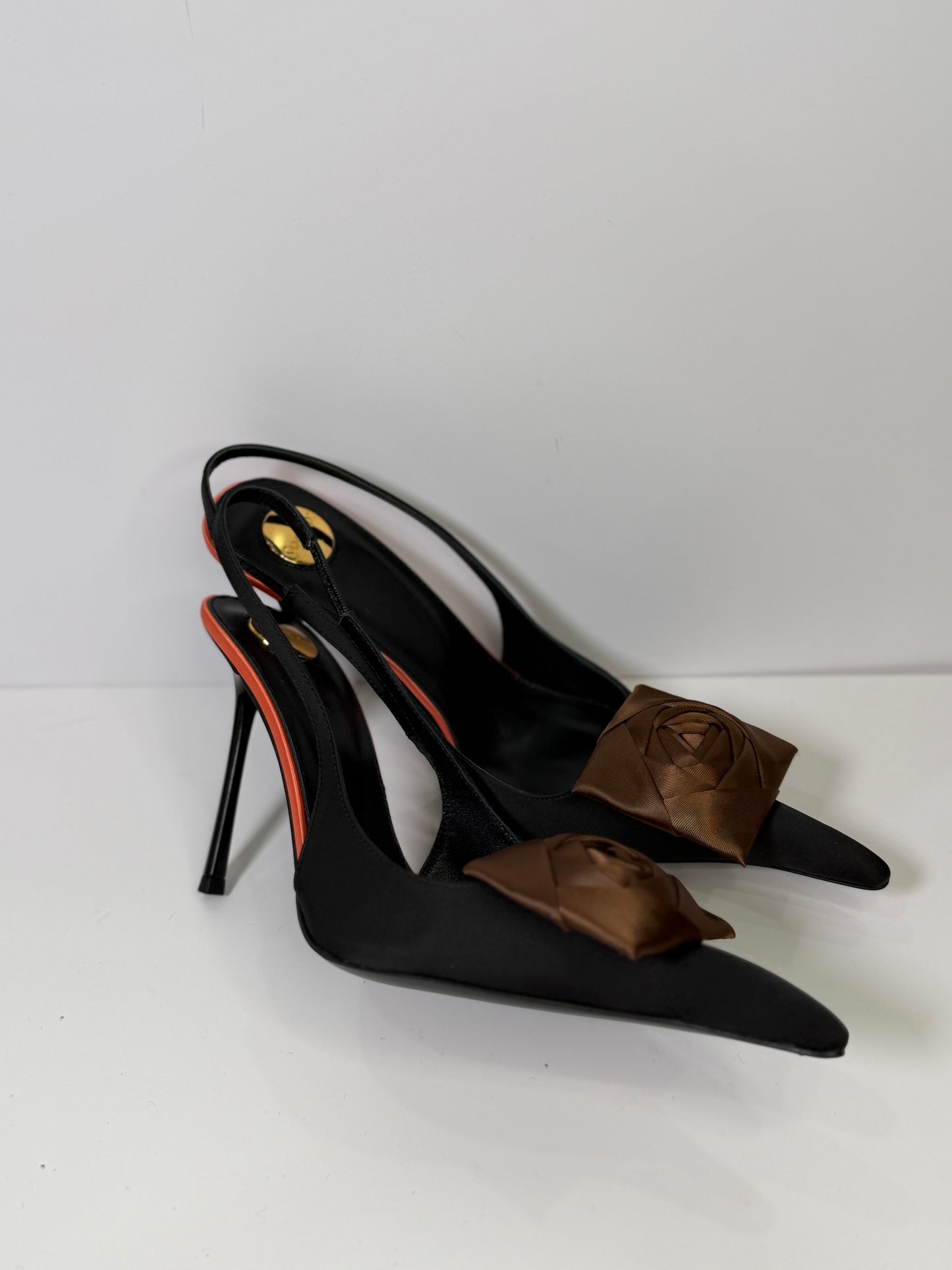 Ysl flower heel