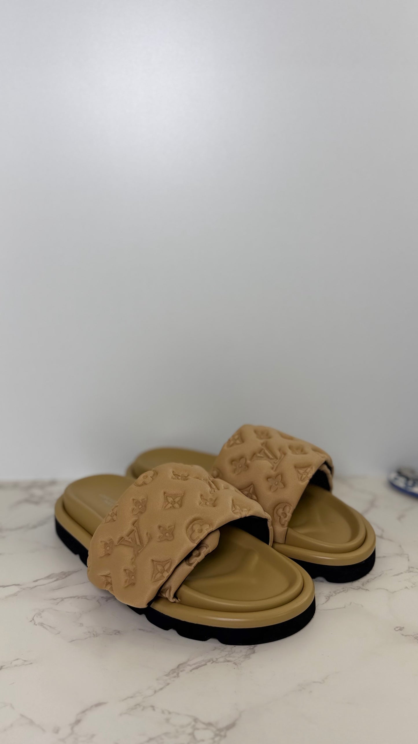 LV Puffy Sandal