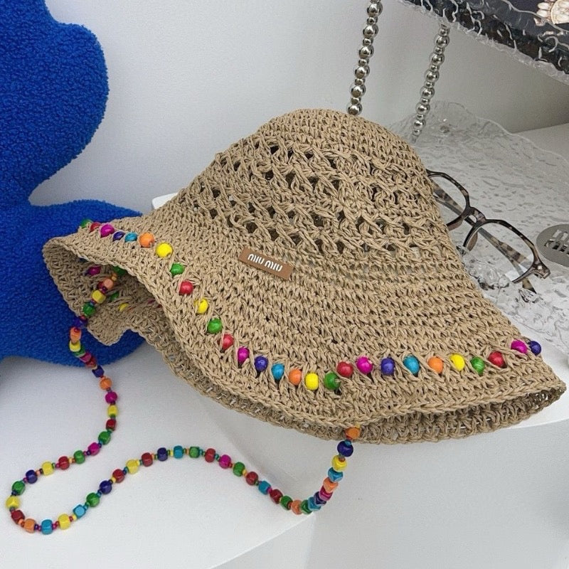 Beaded hat