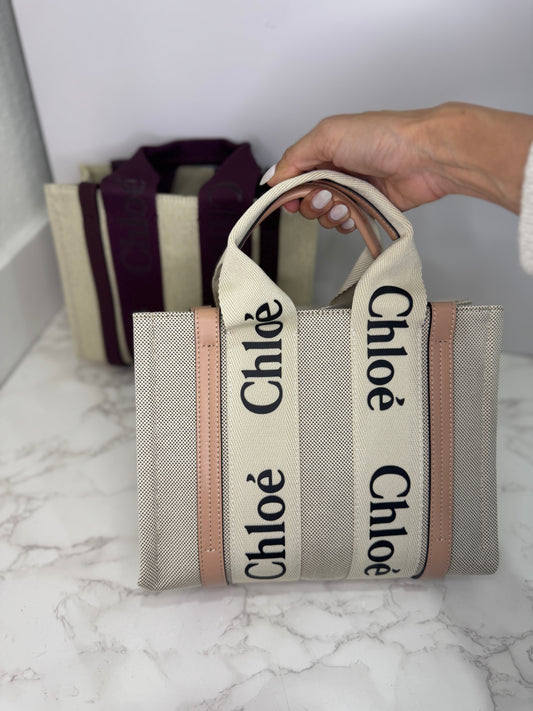 Chloe woody tote