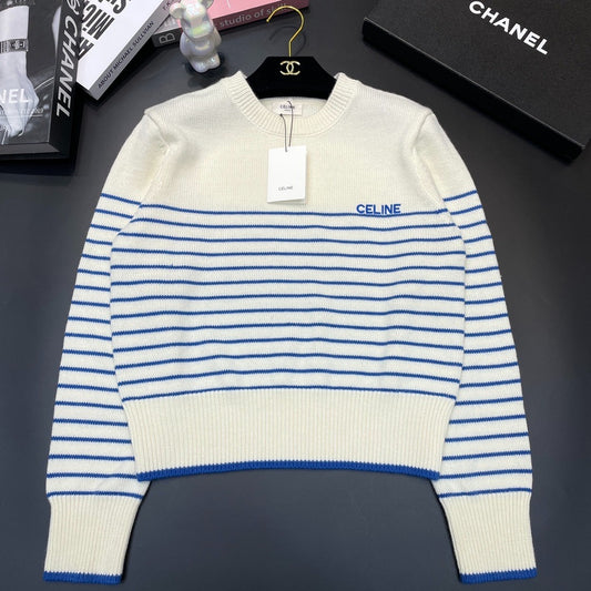 C STRIPED SWEATER