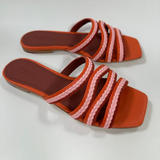 Braided sandals