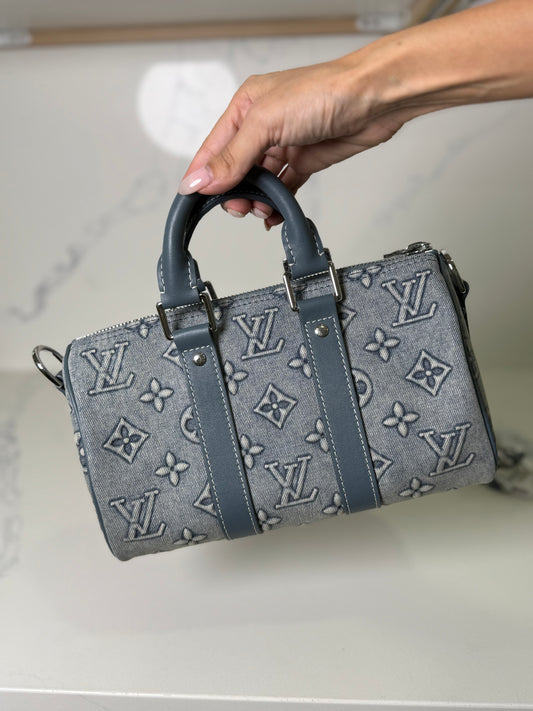 Denim Lv speedy