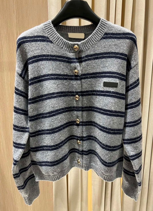 Mm stripe cardigan