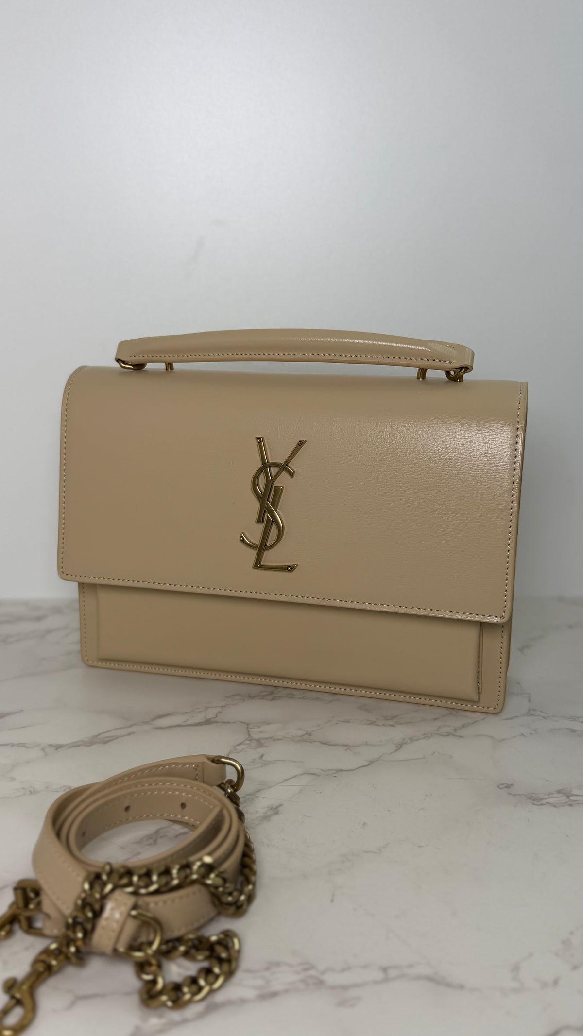 YSL medium top handle