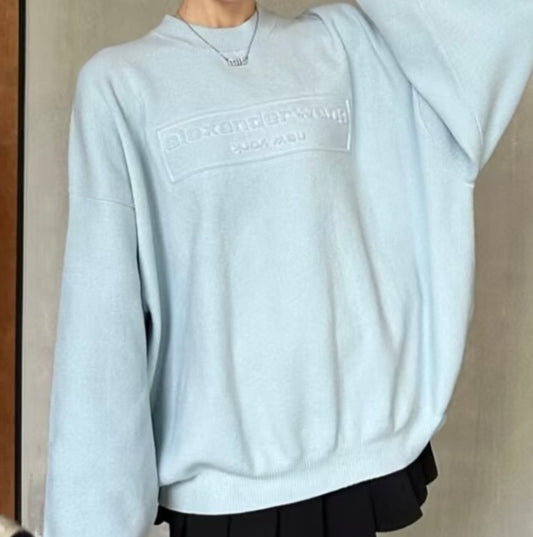 POWDER BLUE AW SWEATER