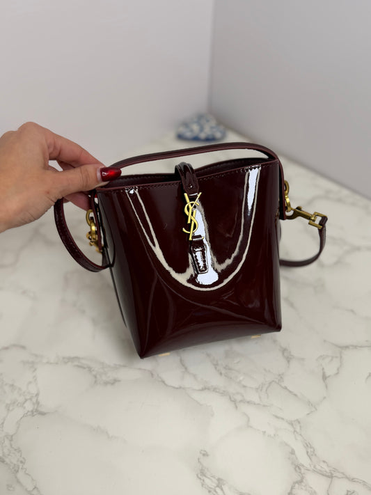 Patent ysl bucket