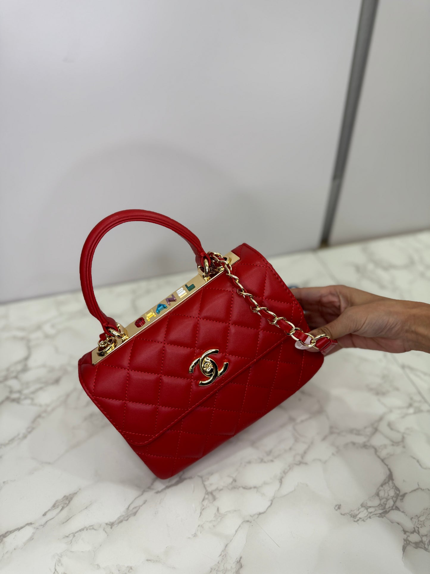Chanel colorful letters