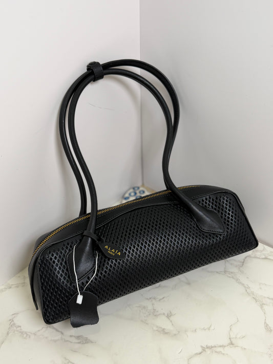 AlAIA perforated shoulder