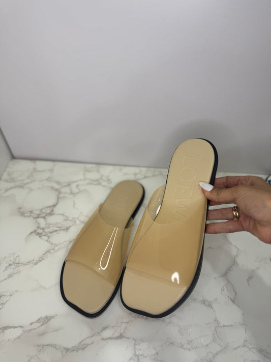 Rubber clear slide