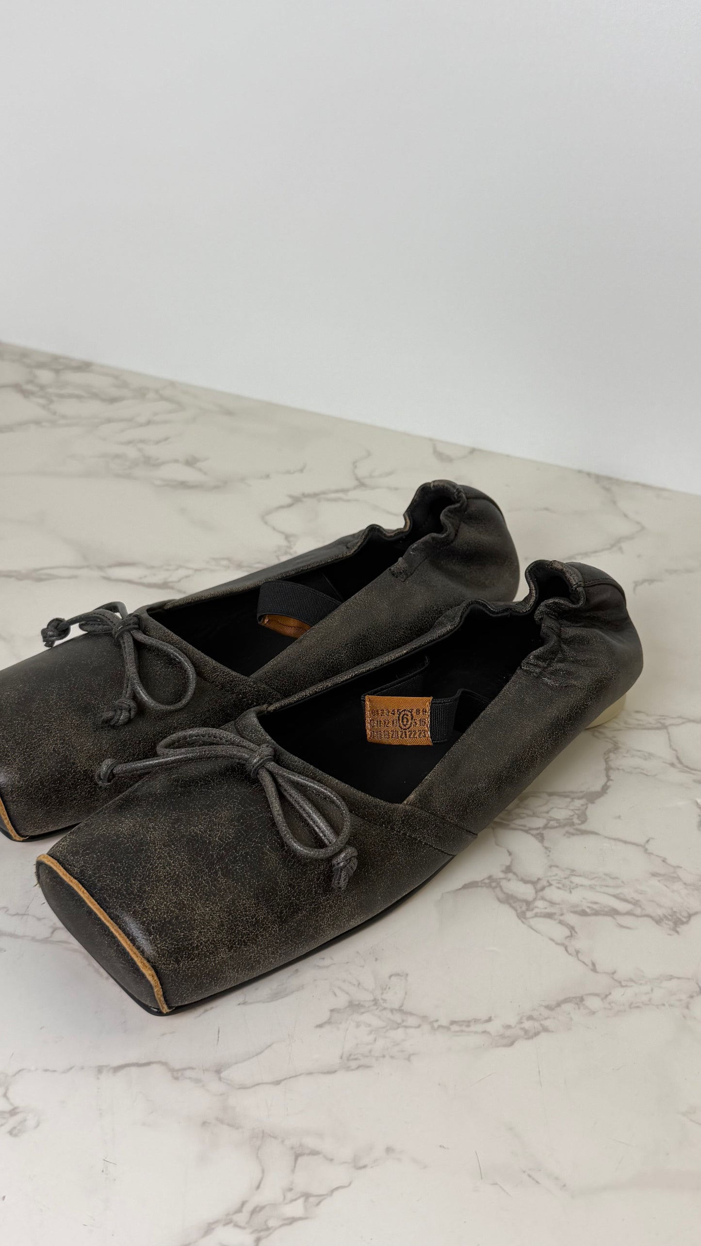 MM6 ballet flat