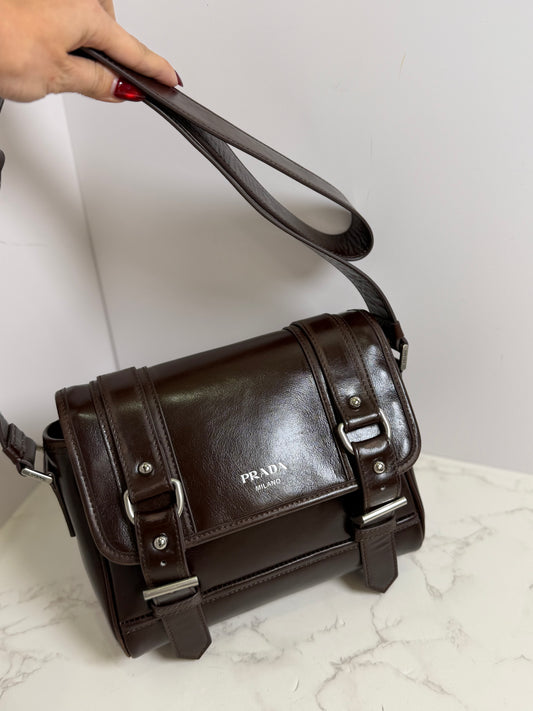 Prada messenger bag