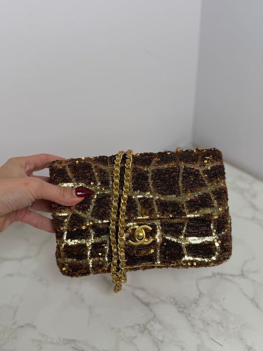 Cc sequin bag