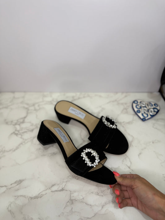 Jc block heel sandal