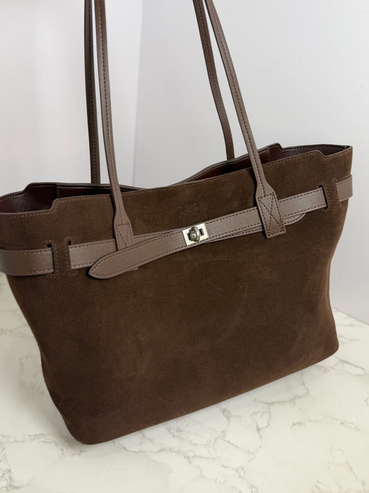 Balenciaga suede tote